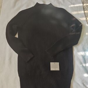 Falls Creek Woman's  Dark Turtleneck Sweater